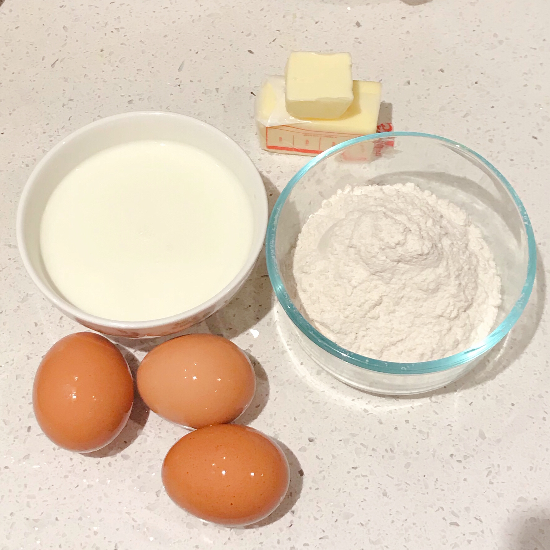 奶香酥皮泡芙的做法 步骤3