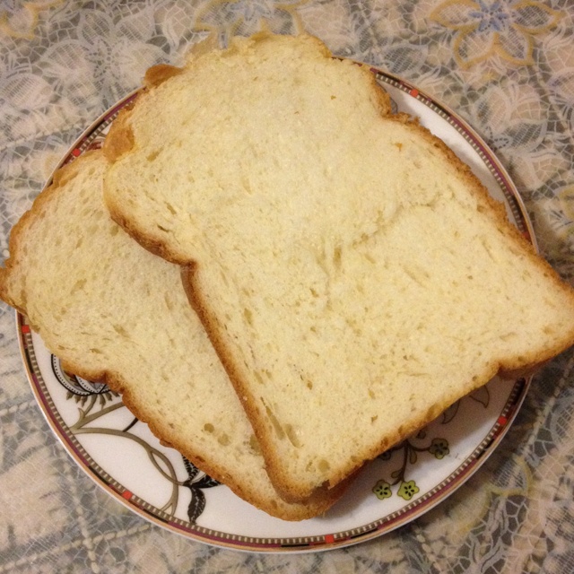 超级好吃的原味面包（面包机版）