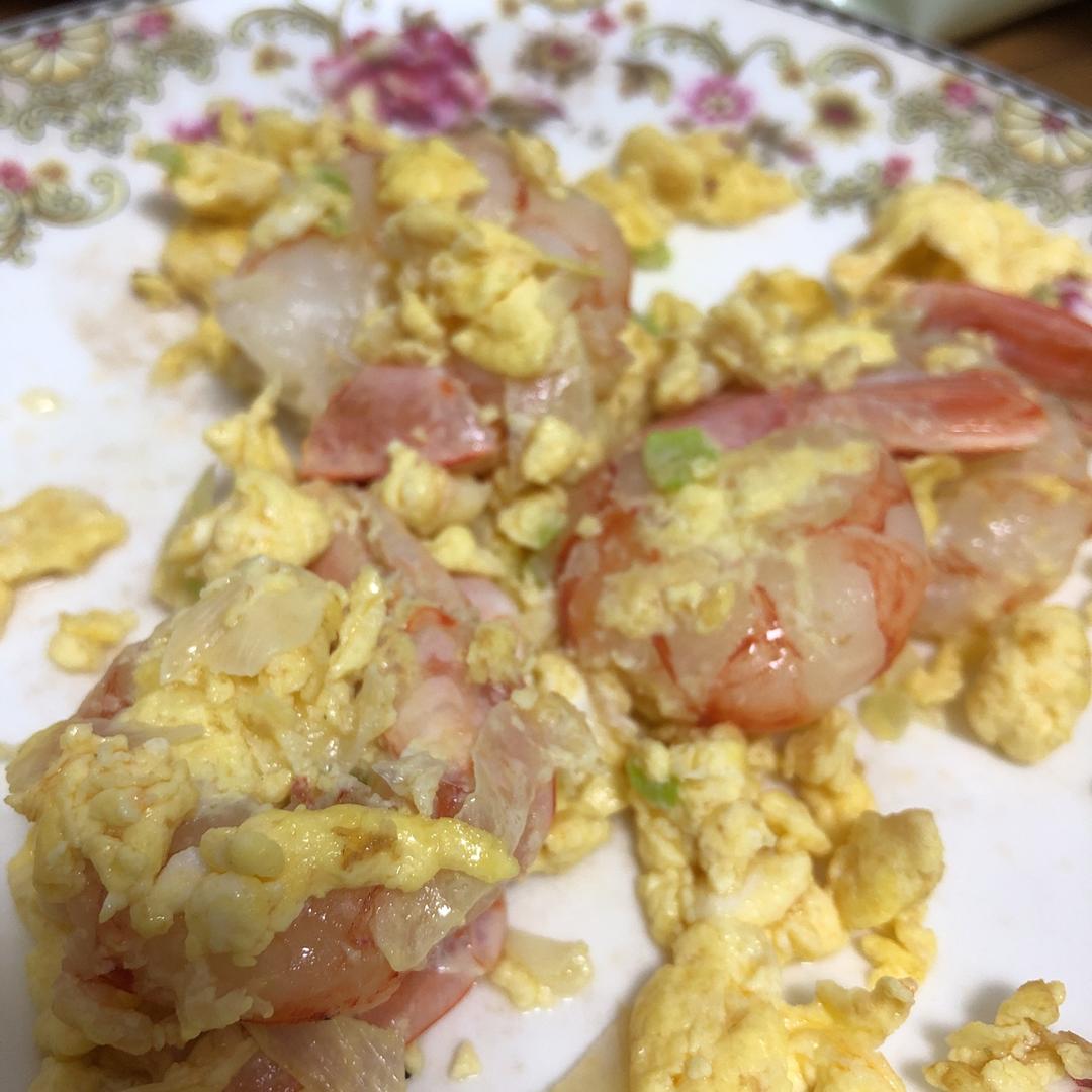 虾仁滑炒鸡蛋