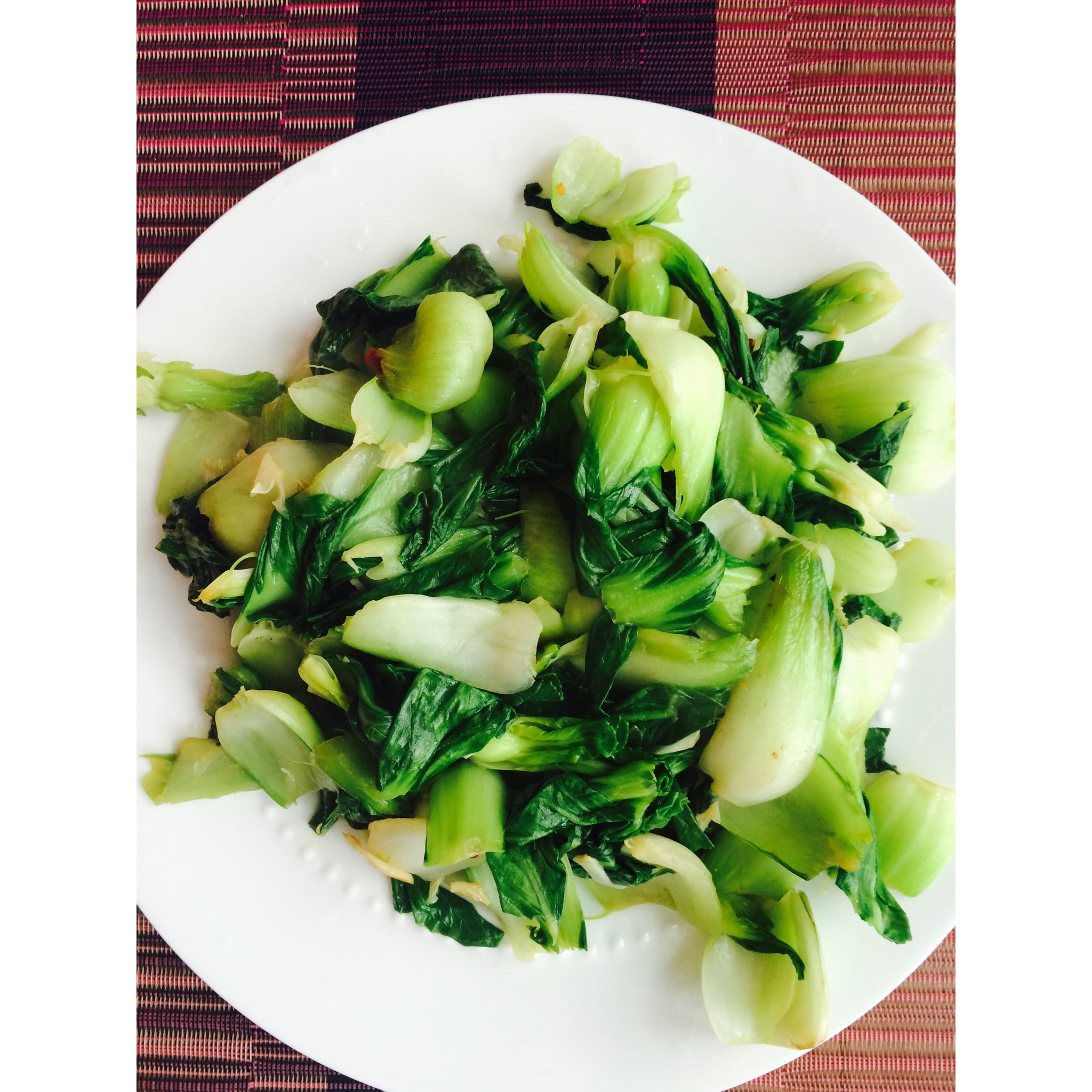 炝炒小油菜