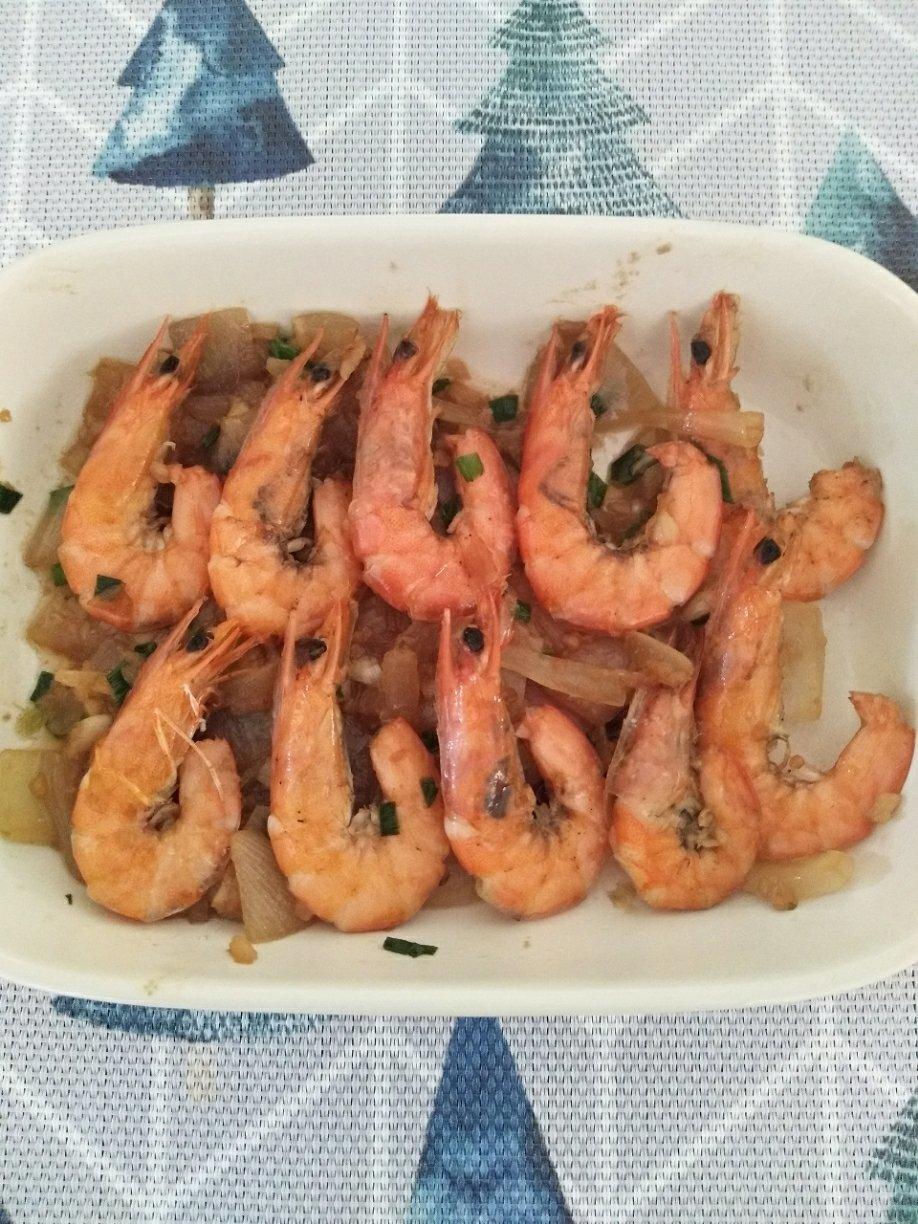 比蒜蓉虾好吃的洋葱虾（减脂食谱）
