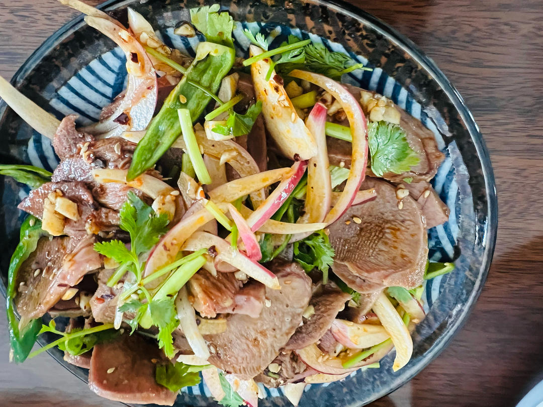 拌牛头肉