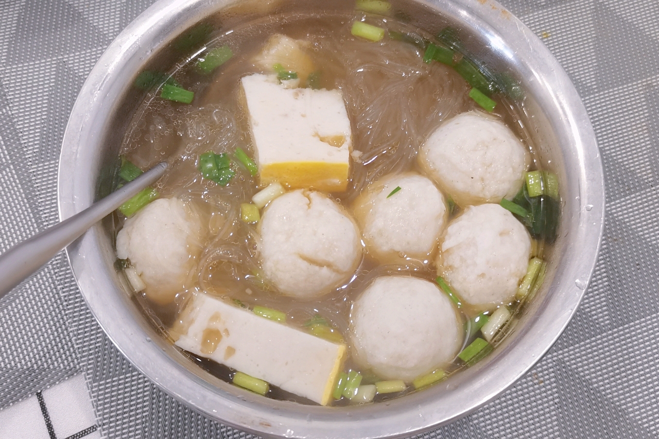 『晶JOJO®厨房』鱼丸粉丝汤