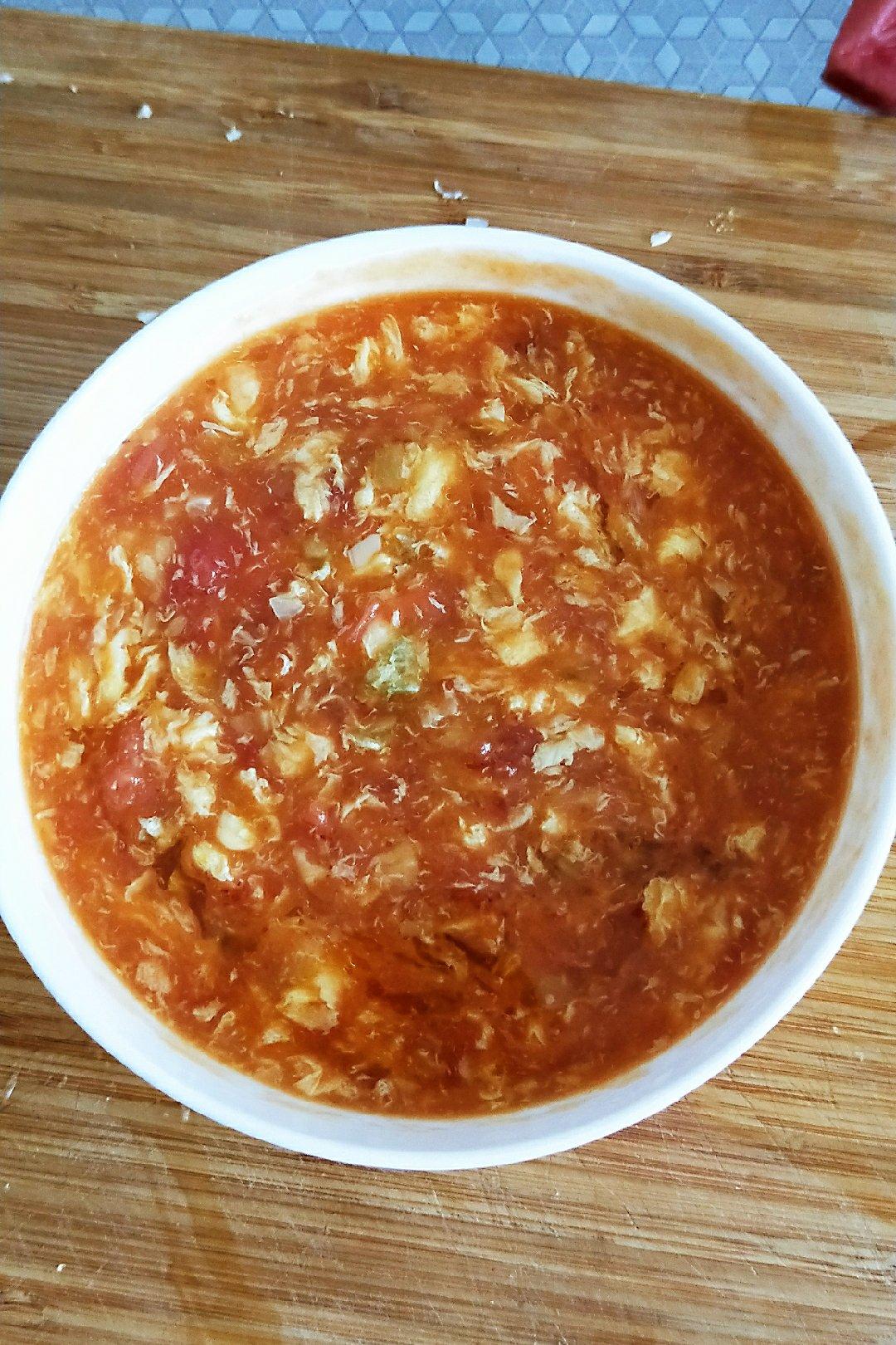 西红柿鸡蛋打卤