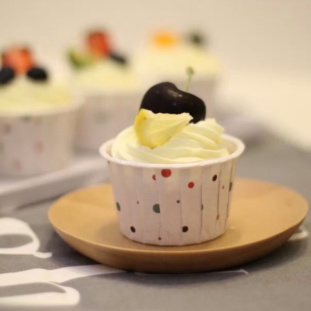 软绵绵戚风纸杯蛋糕