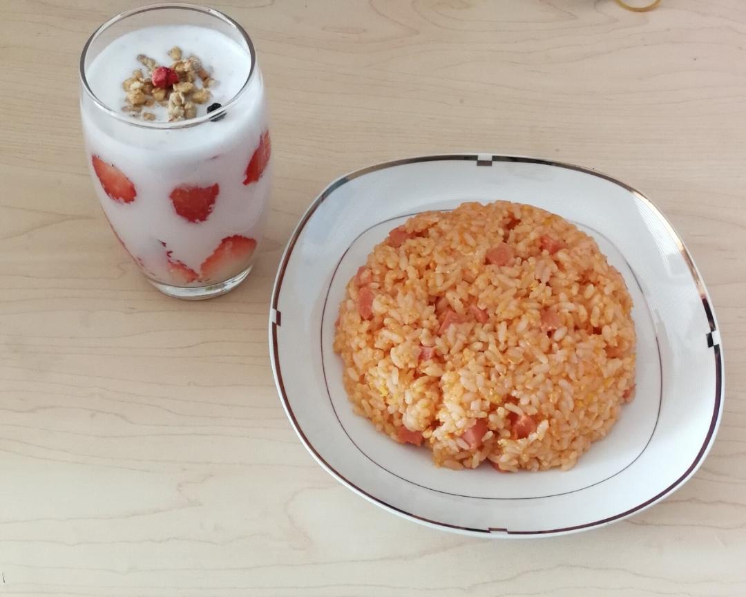甜炒饭