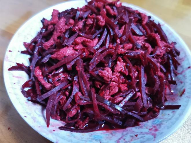 炒紫菜头的做法