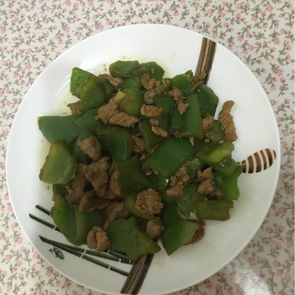 青椒炒肉