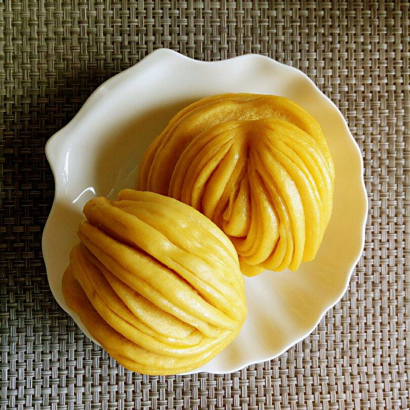 胡萝卜汁花卷馒头