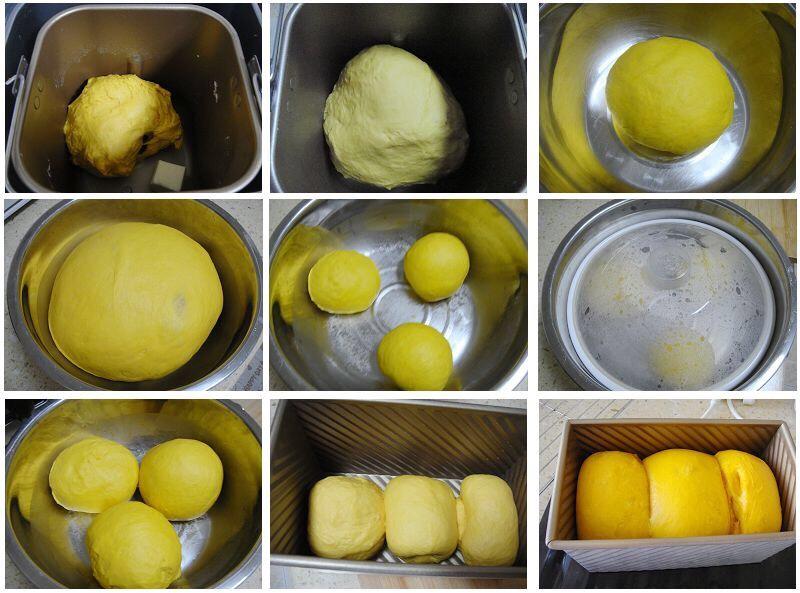 纯奶手撕吐司的做法 步骤1