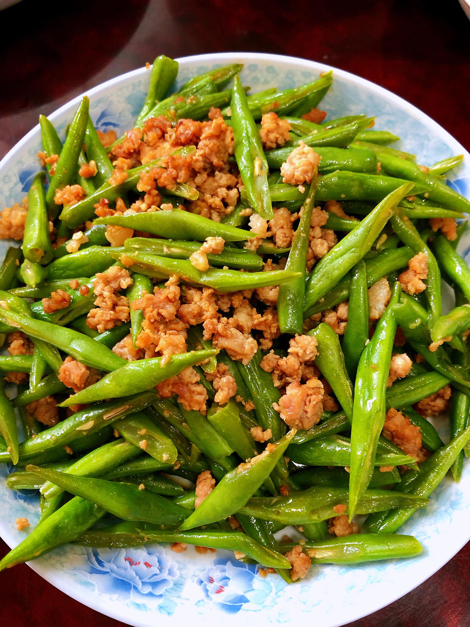 家常小炒四季豆