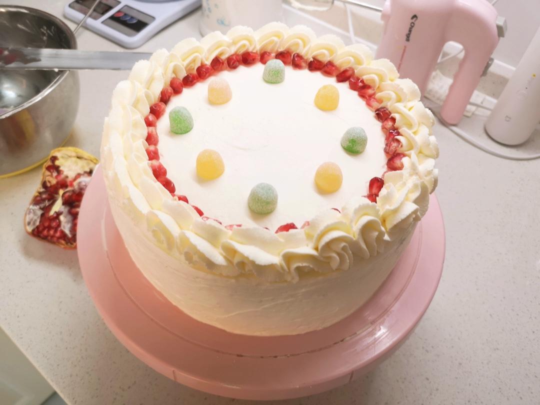 《Tinrry+》戚风蛋糕（6寸配方）（基础、超详细教程）