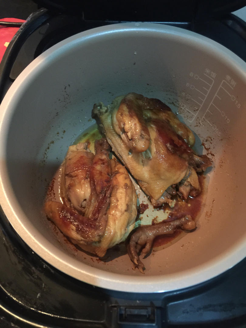 电饭锅焗鸡