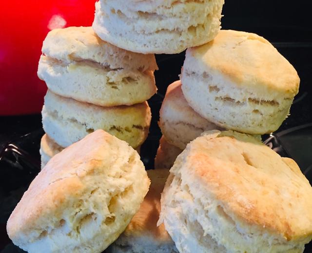 普通面粉不揉面做麦当劳思康饼的做法