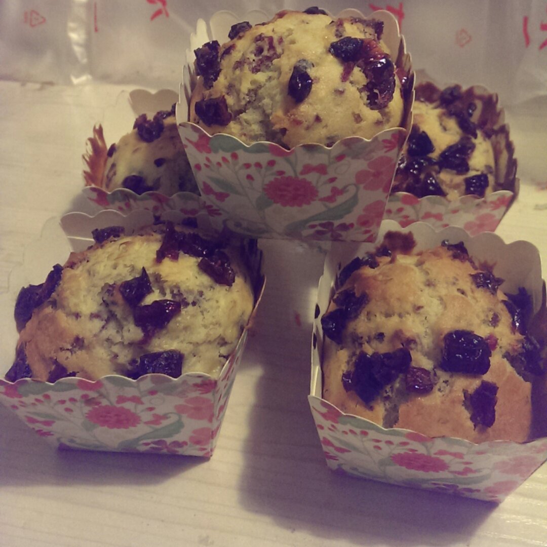 少女心的香蕉蔓越莓玛芬