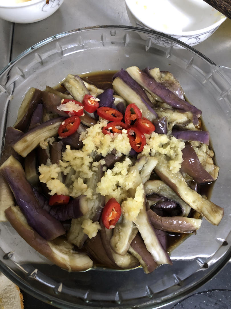 蒜香蒸茄子