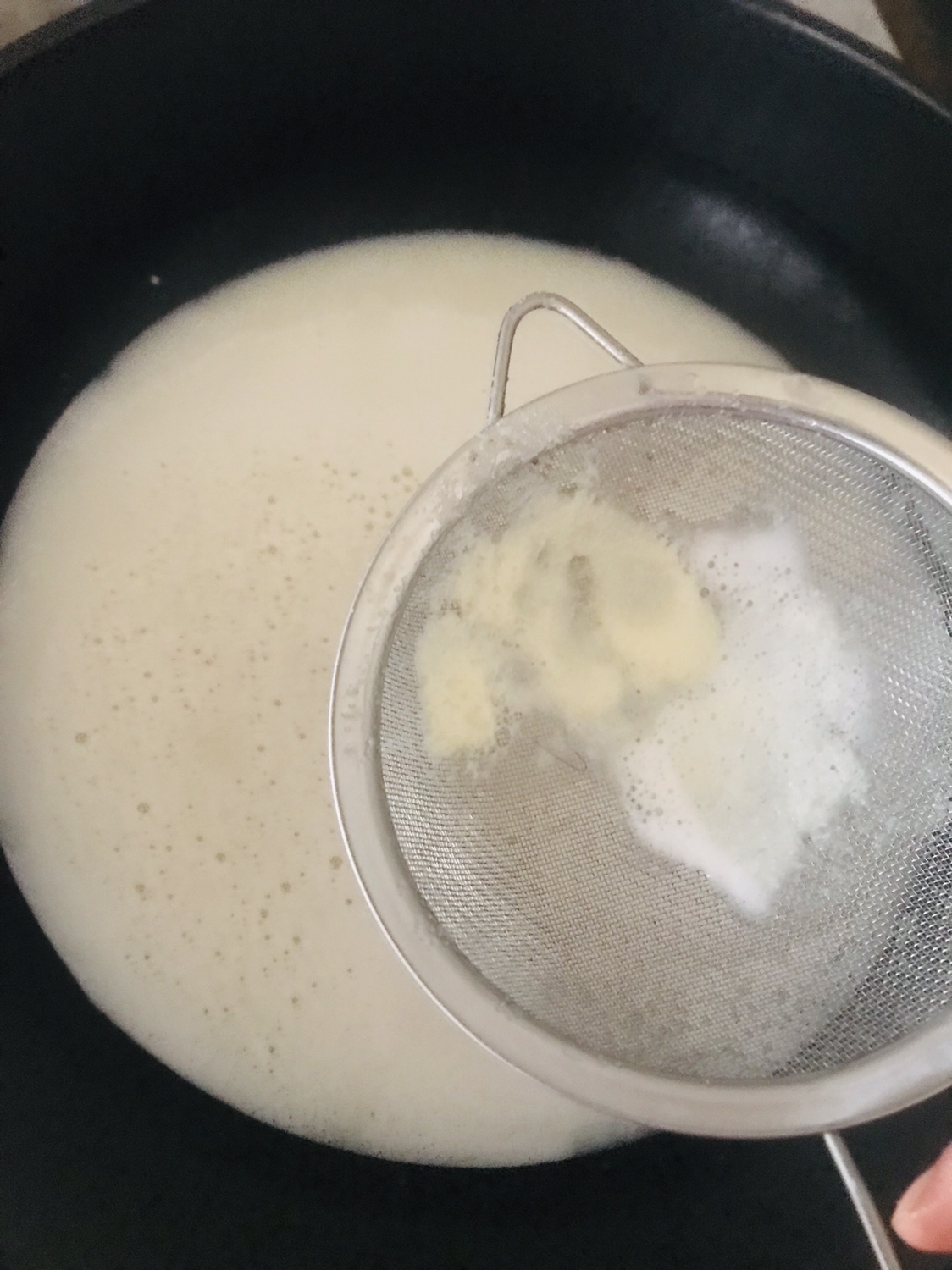 榨汁机版豆浆（很醇香的那种）的做法 步骤6