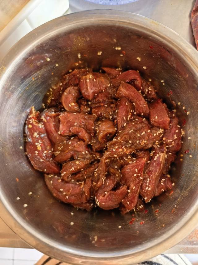 ♨️空气炸锅版手撕牛肉干
