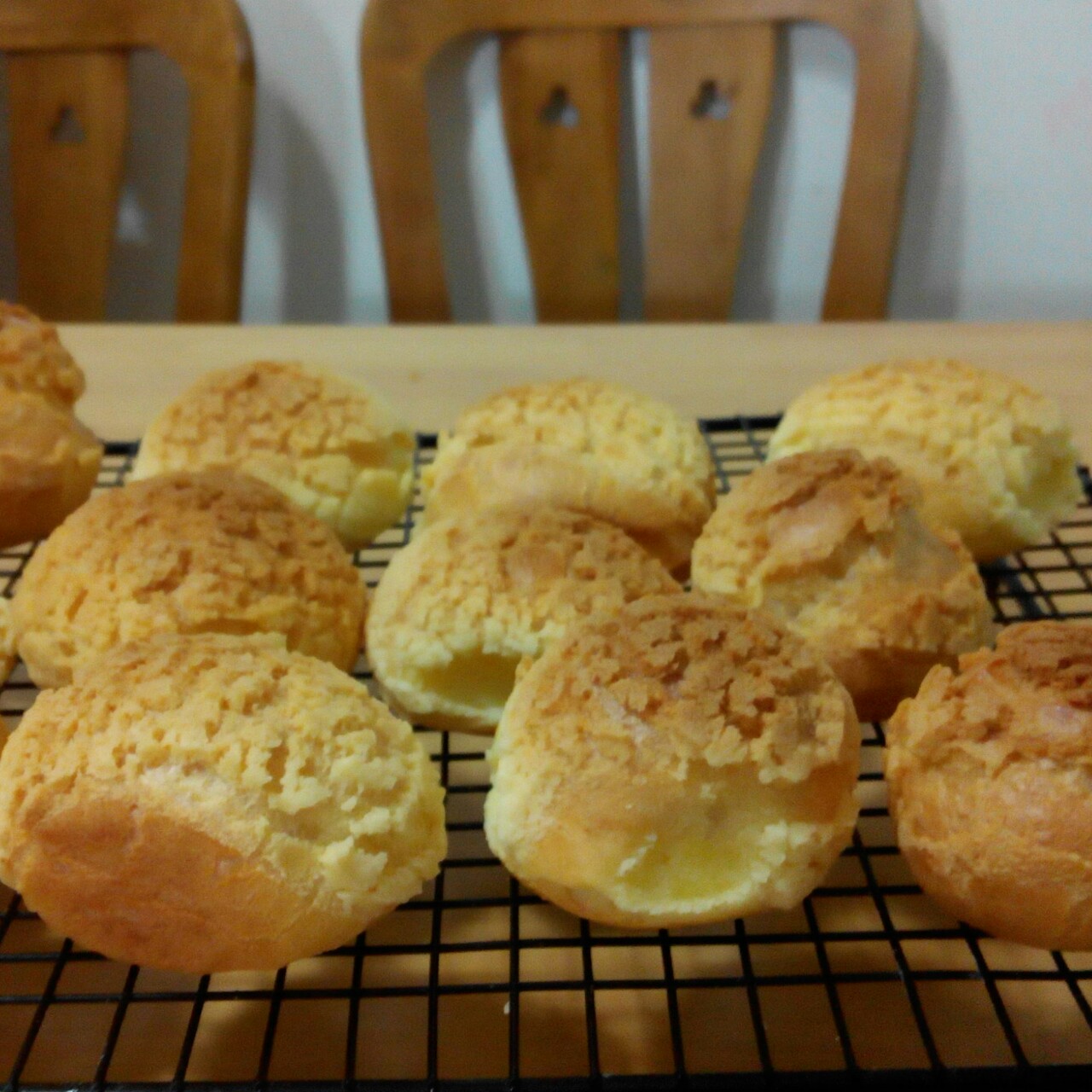 十分美味的酥皮泡芙