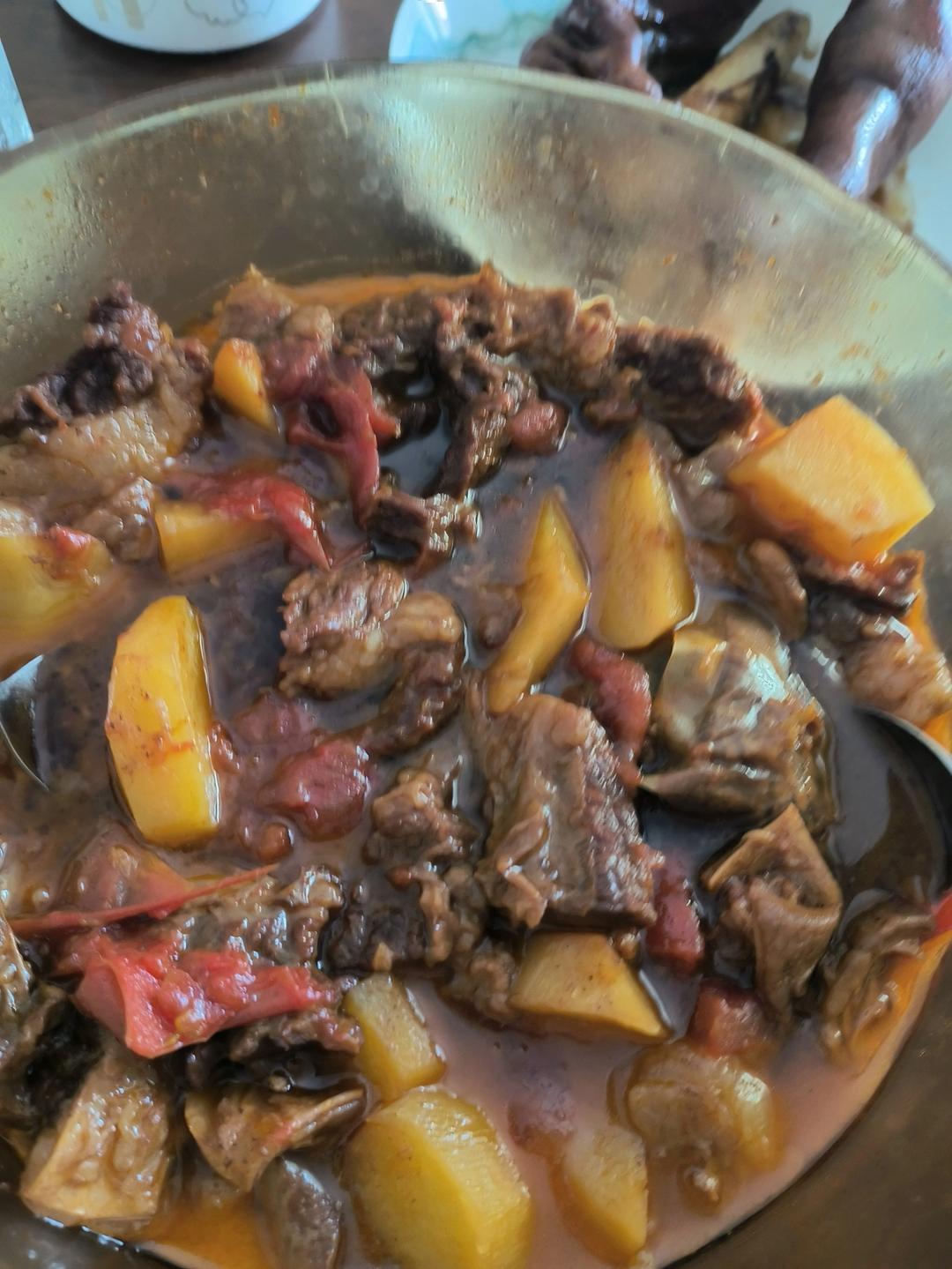 番茄土豆炖牛腩