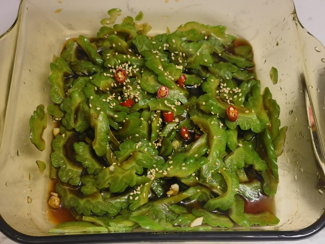 凉拌苦瓜