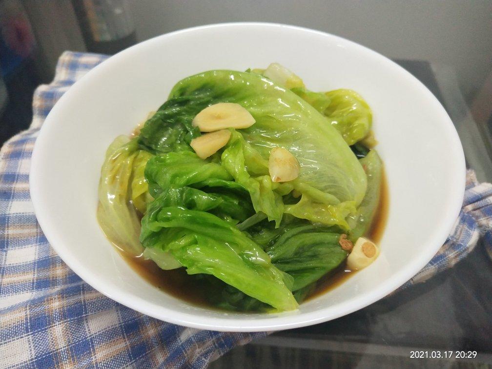 蒜蓉炒生菜