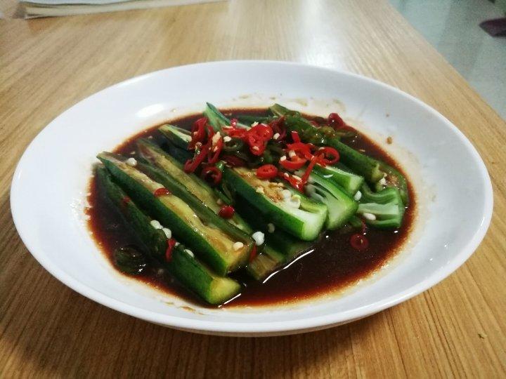 家常菜～蒜香秋葵