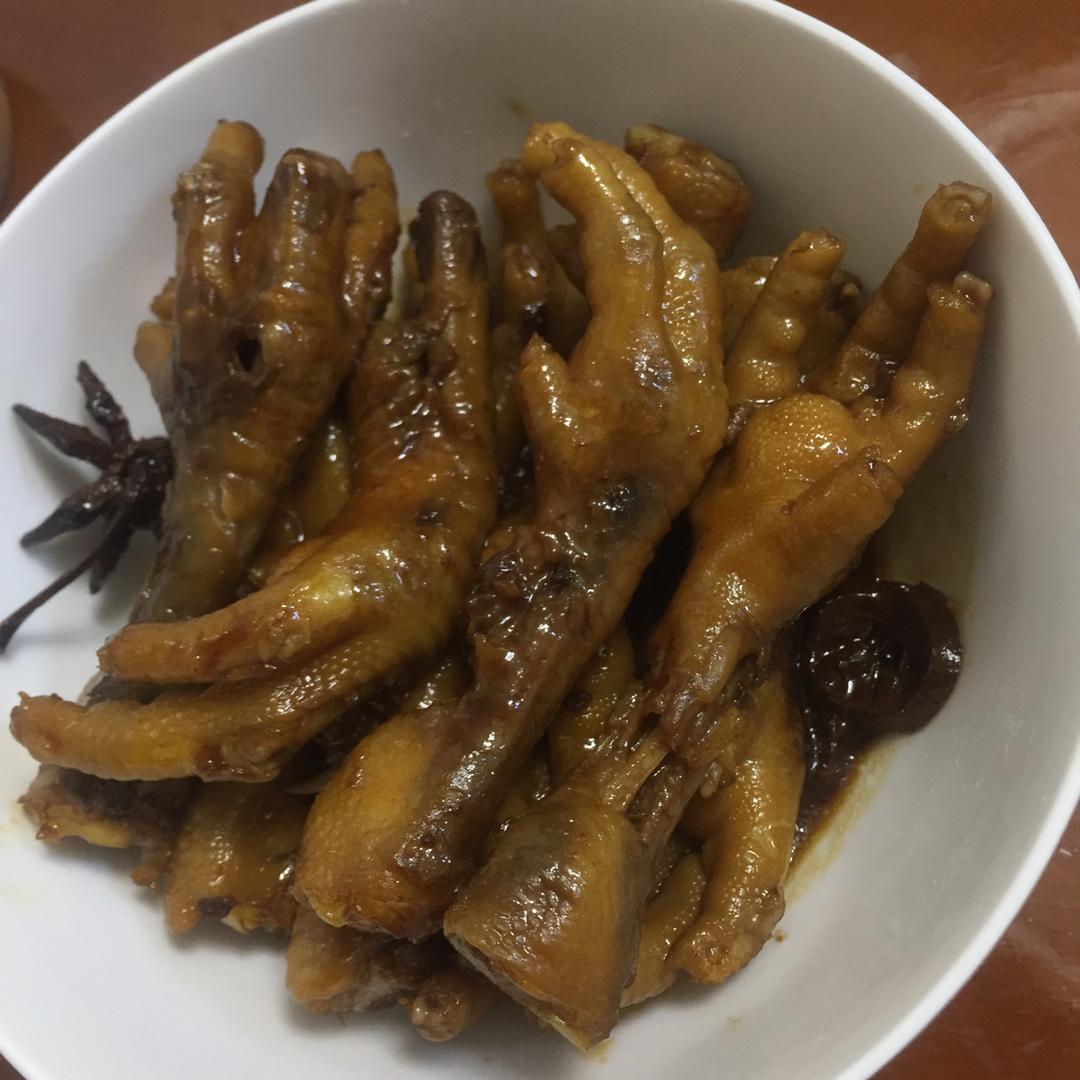 卤鸡爪