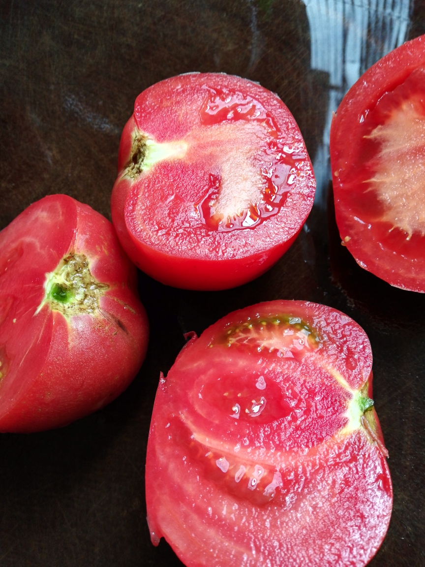 西红柿炒冬瓜加干贝的做法 步骤2