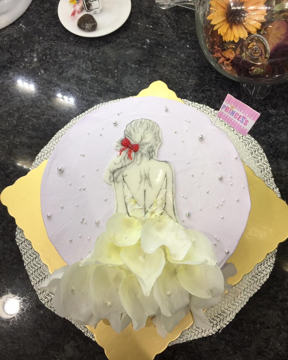 手绘生日蛋糕