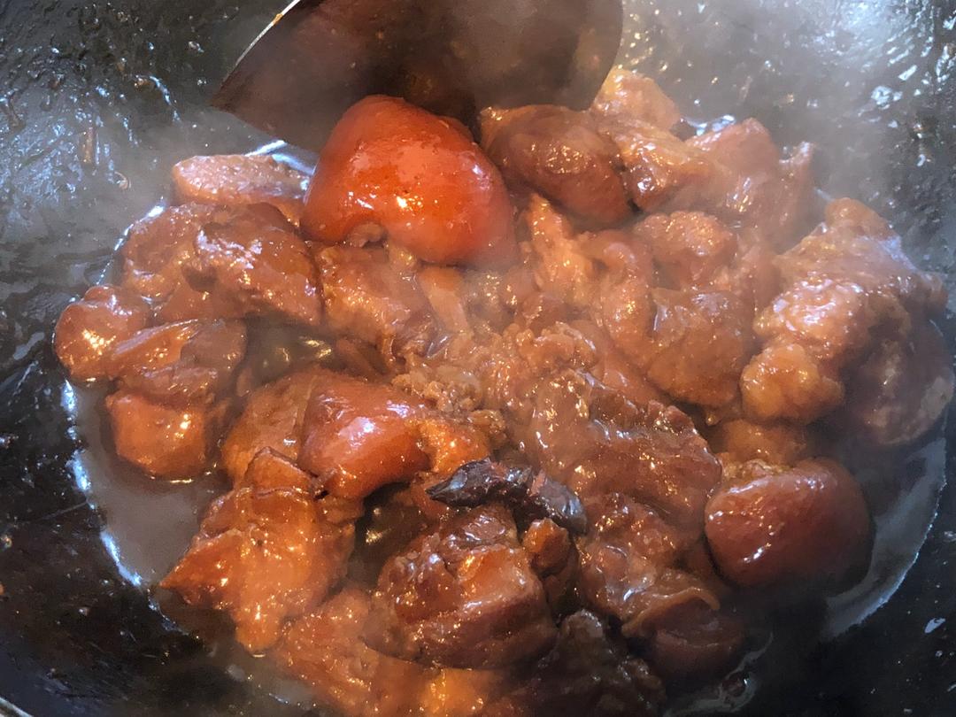 简单红烧肘子肉