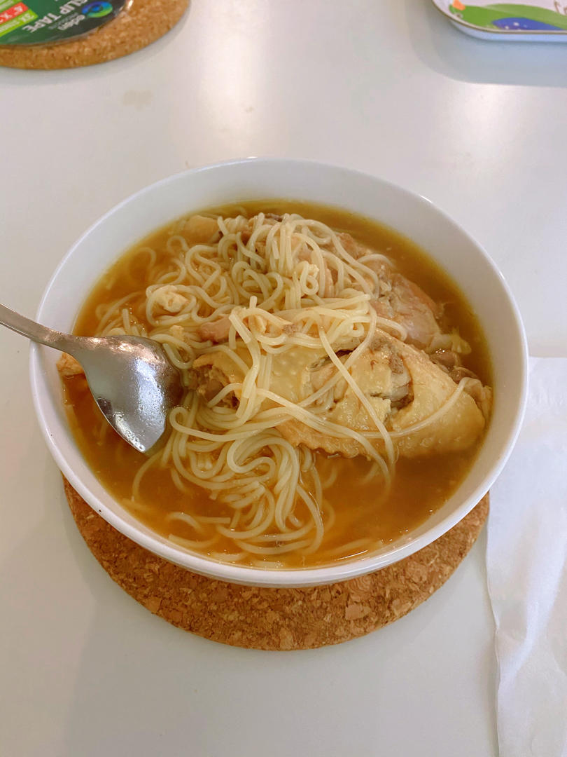 鸡汤面｜鲜嫩咸香鸡油 杭州百家鸡味馆版