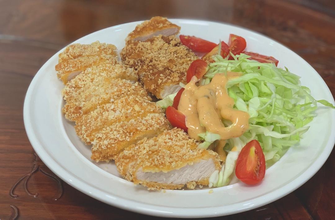 日式炸猪排（非油炸 揚げないとんかつ）