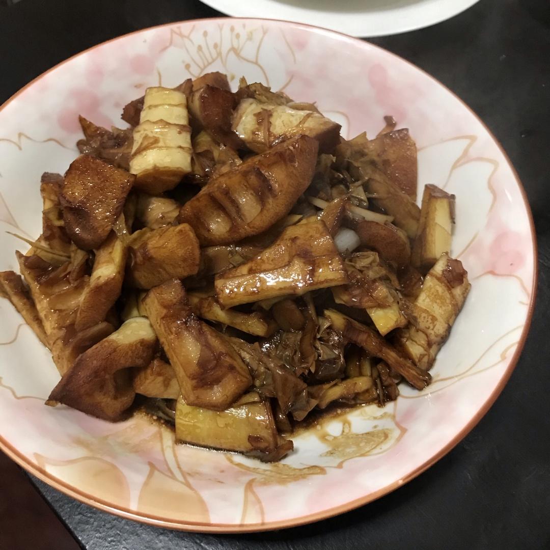 油焖春笋 Dry Fry Baby Bamboo