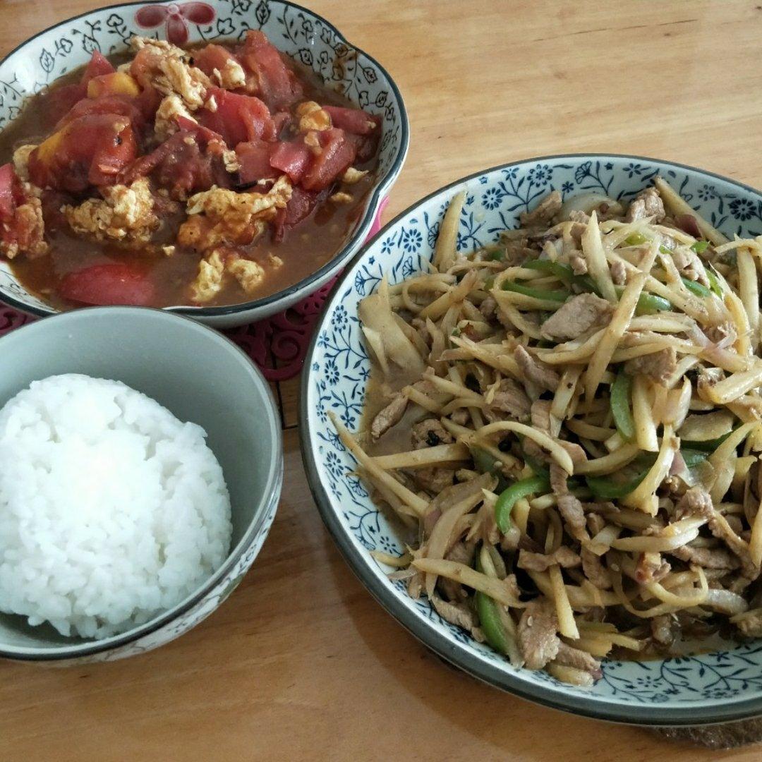 仔姜肉丝