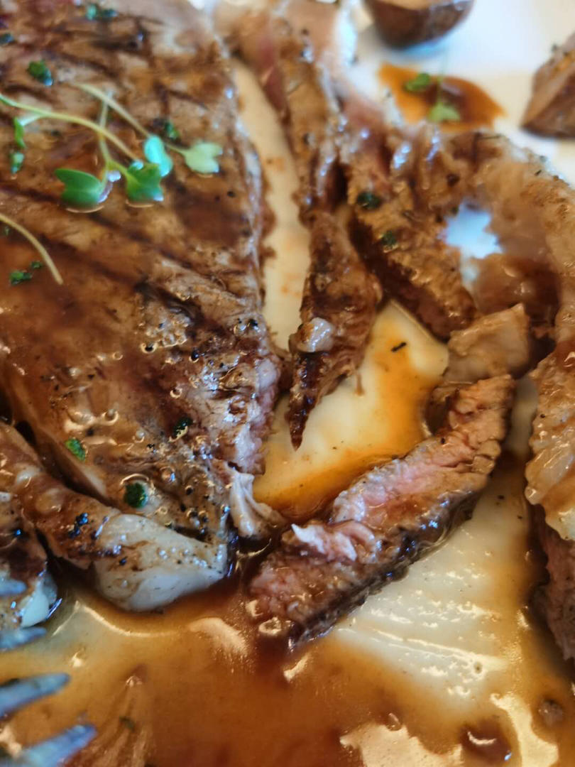 1分40秒牛排🥩（不用腌制、不反复翻面）巨好吃！