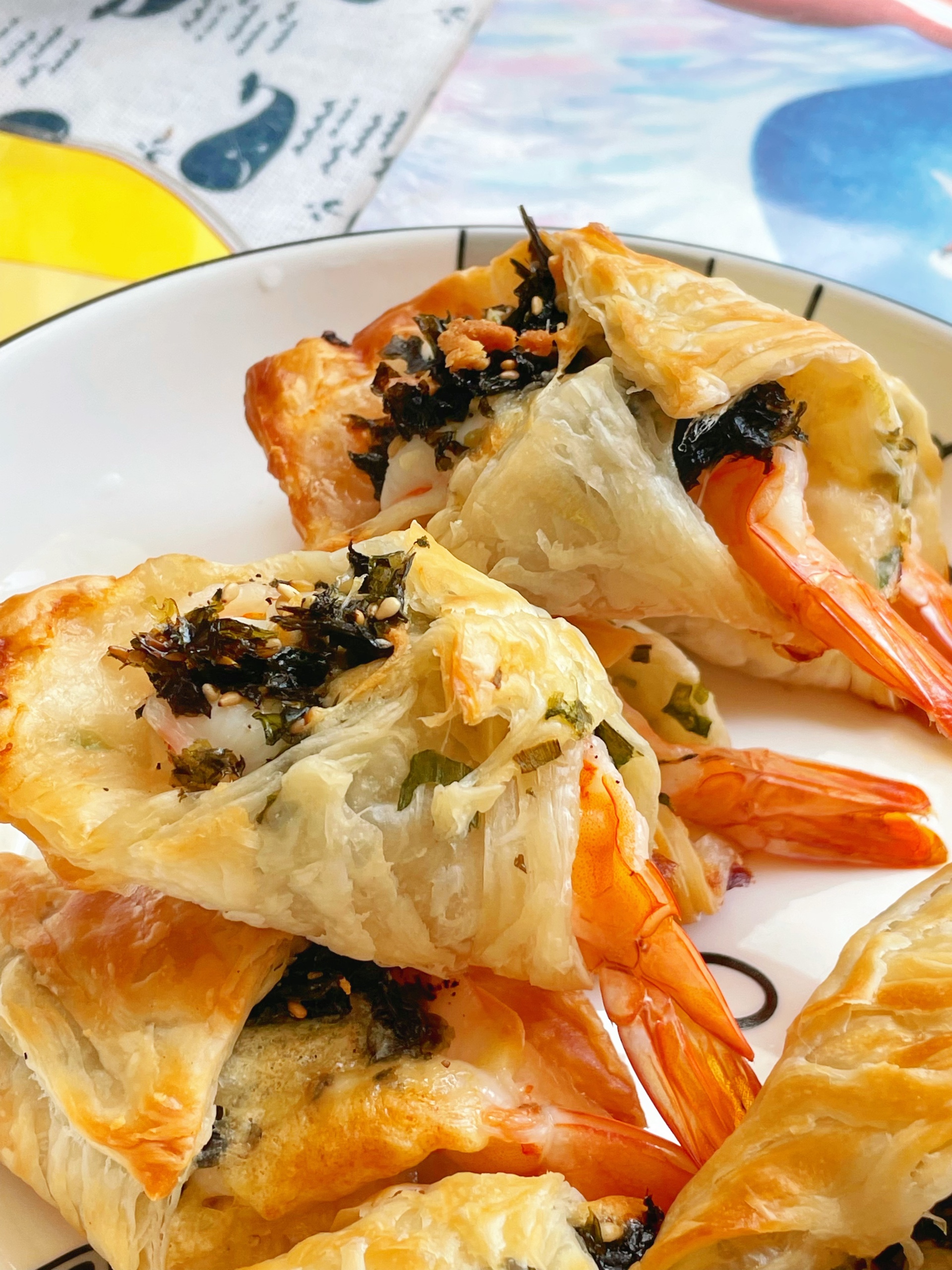 芝士海苔大虾酥的做法