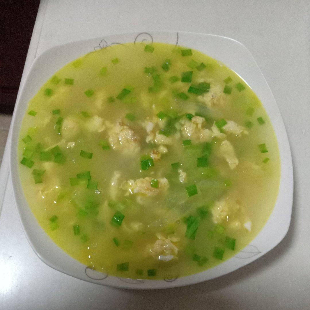 快手掉称白萝卜鸡蛋汤