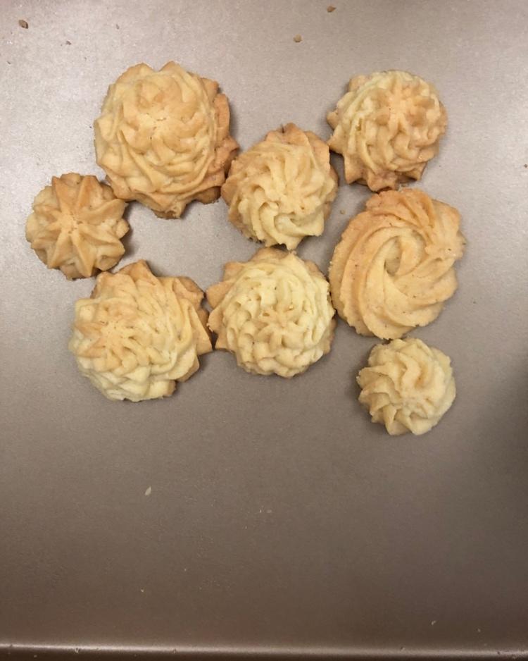 零失败花纹超级立体的黄油曲奇