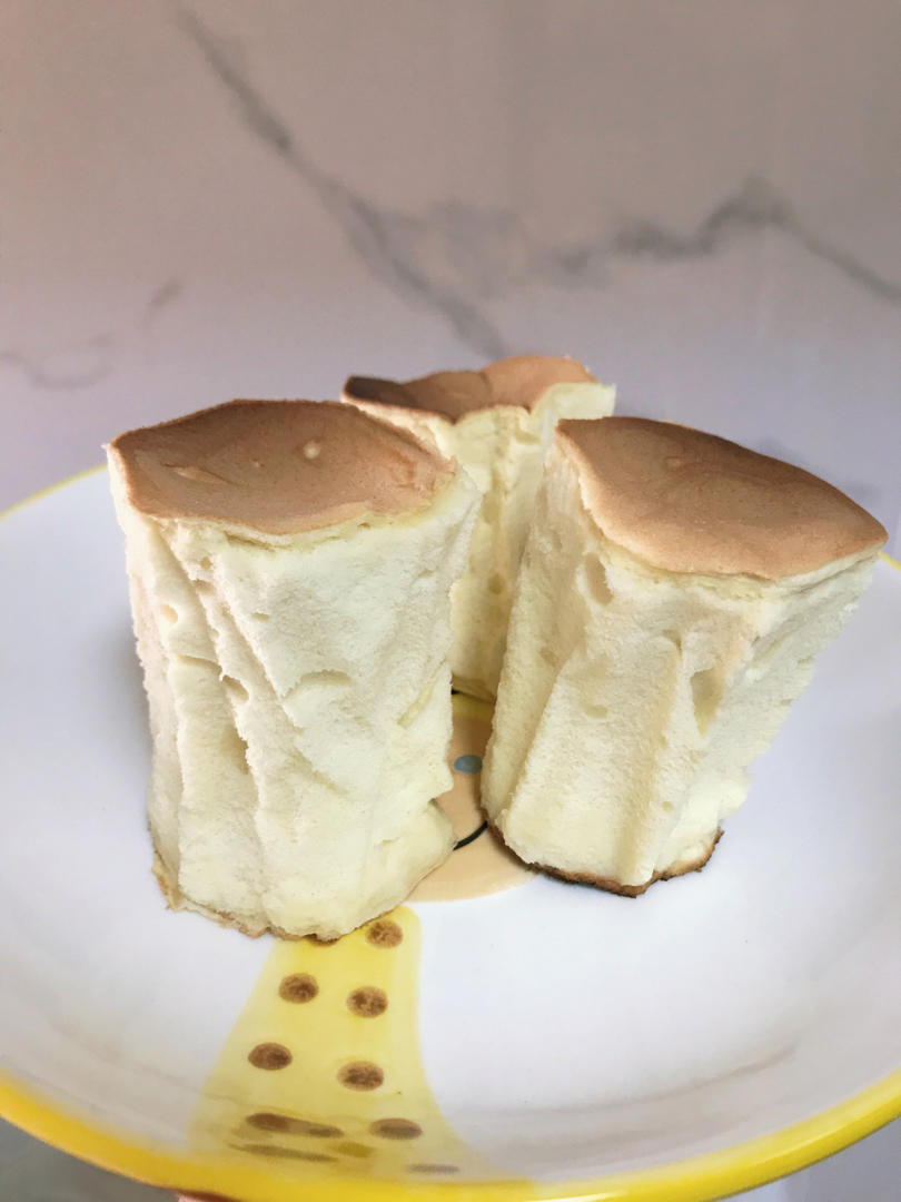 免烤箱❗巨松软❗不加一滴油的平底锅蛋糕