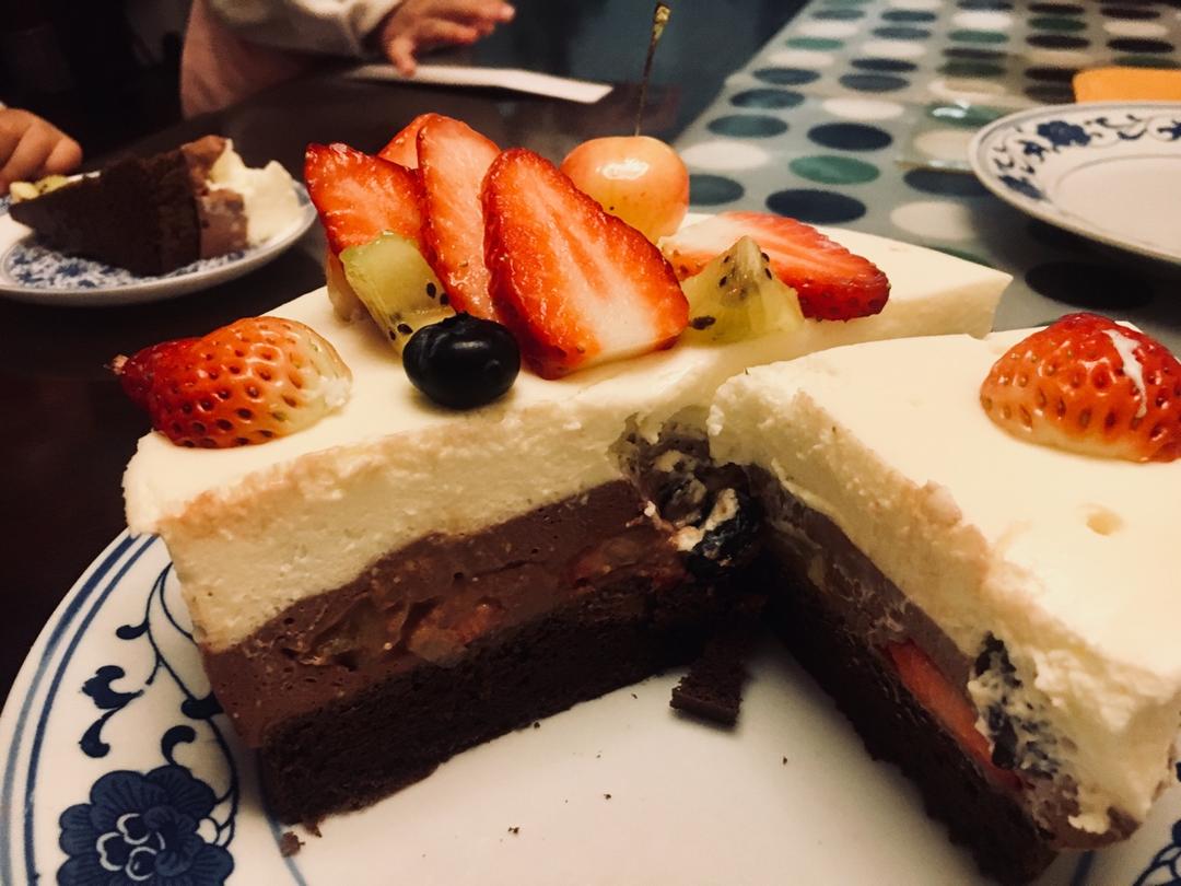 巧克力乳酪慕斯蛋糕