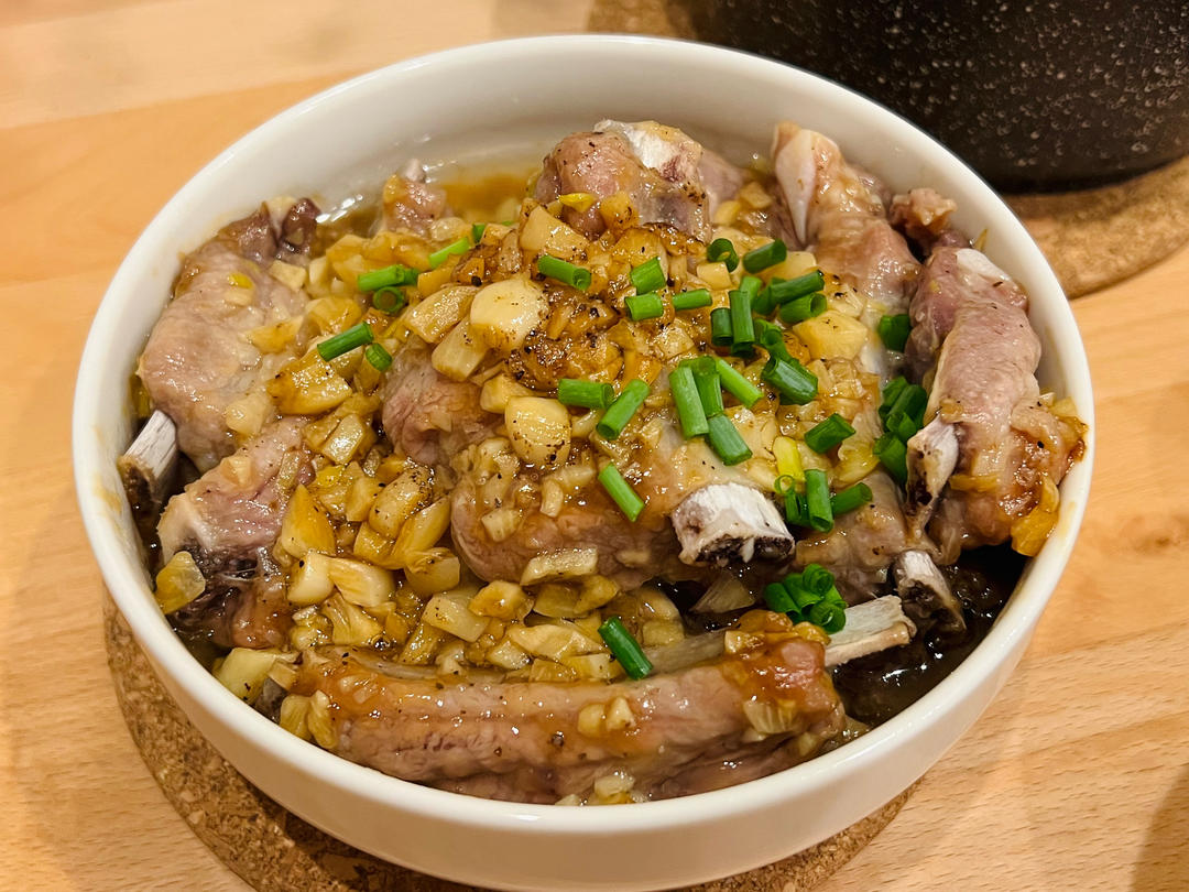 是我吃过最好吃的蒜蓉蒸排骨