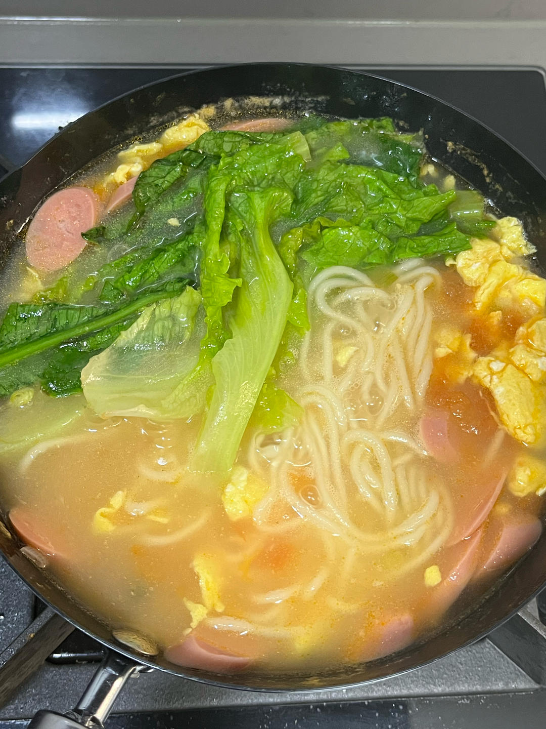 汤都要喝光的西红柿鸡蛋面