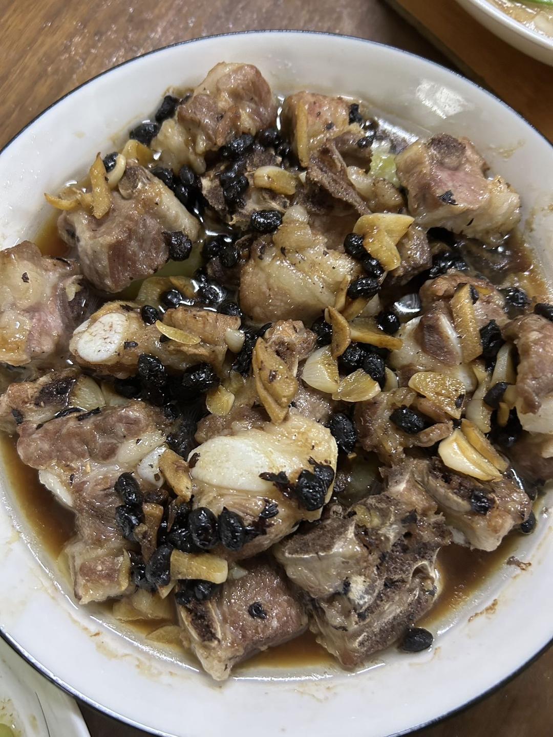 蒜蓉豆豉蒸排骨