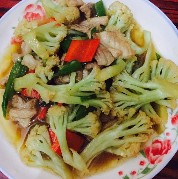 小炒菜花