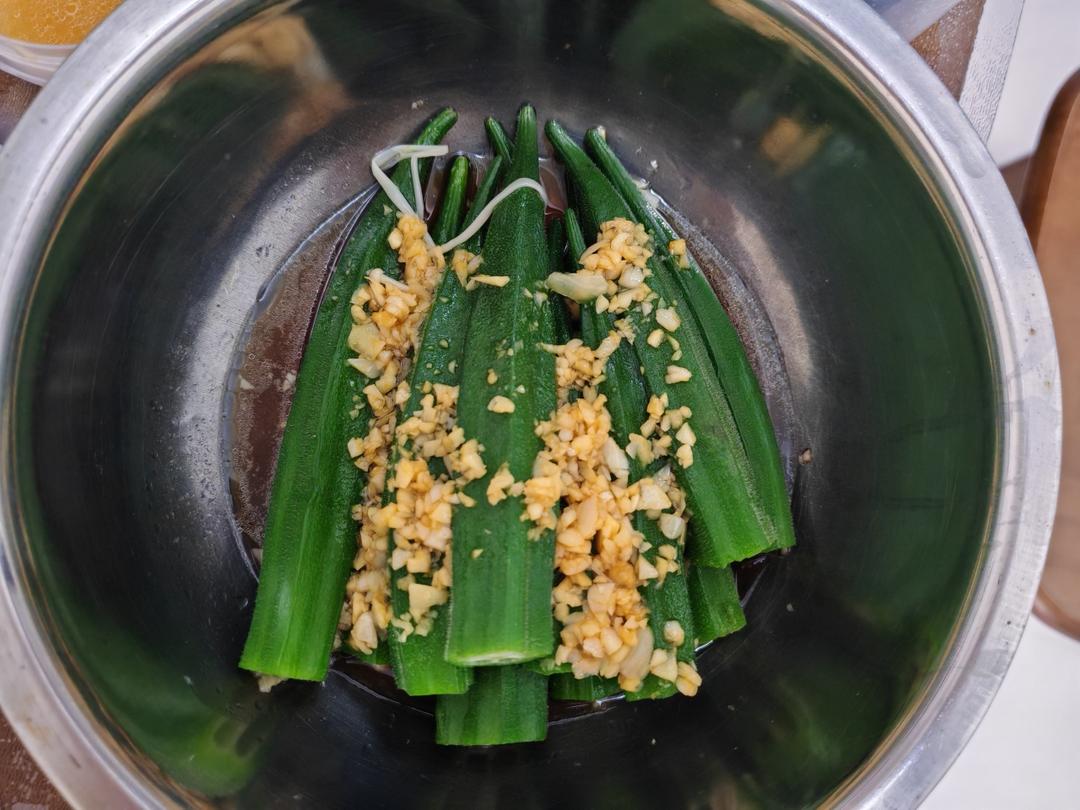 蒜蓉秋葵