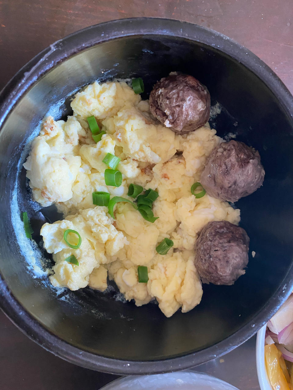 韩式石锅鸡蛋羹