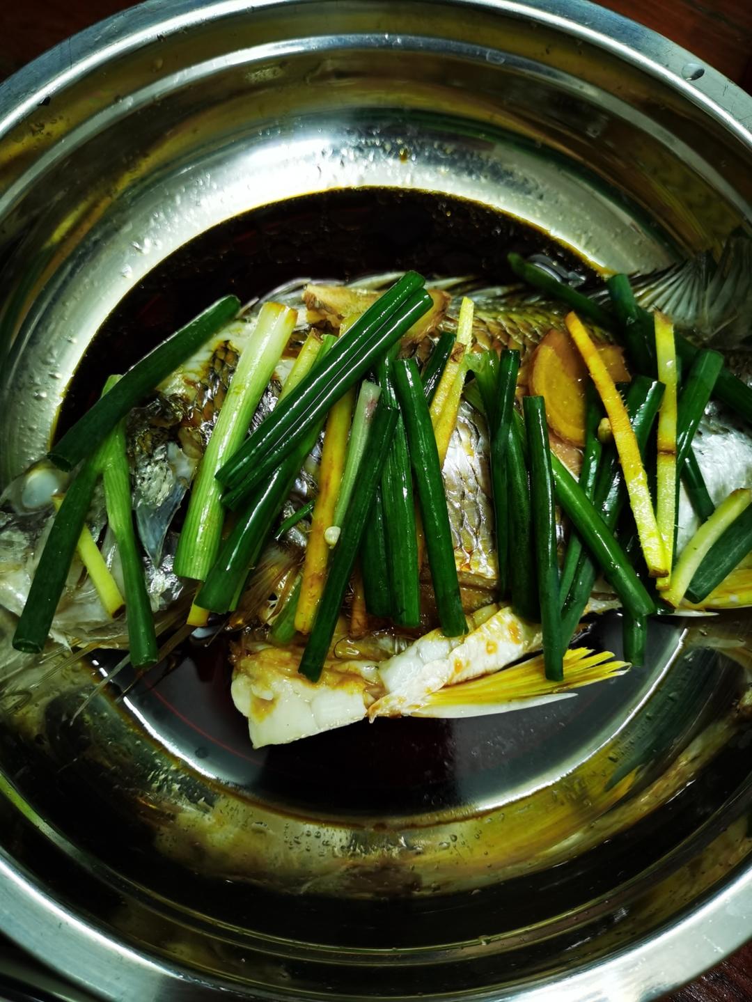 清蒸鱼（桂鱼、鲈鱼、多宝、鳊鱼均适用）