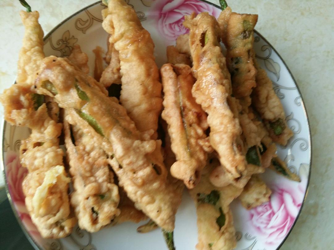 香炸秋葵