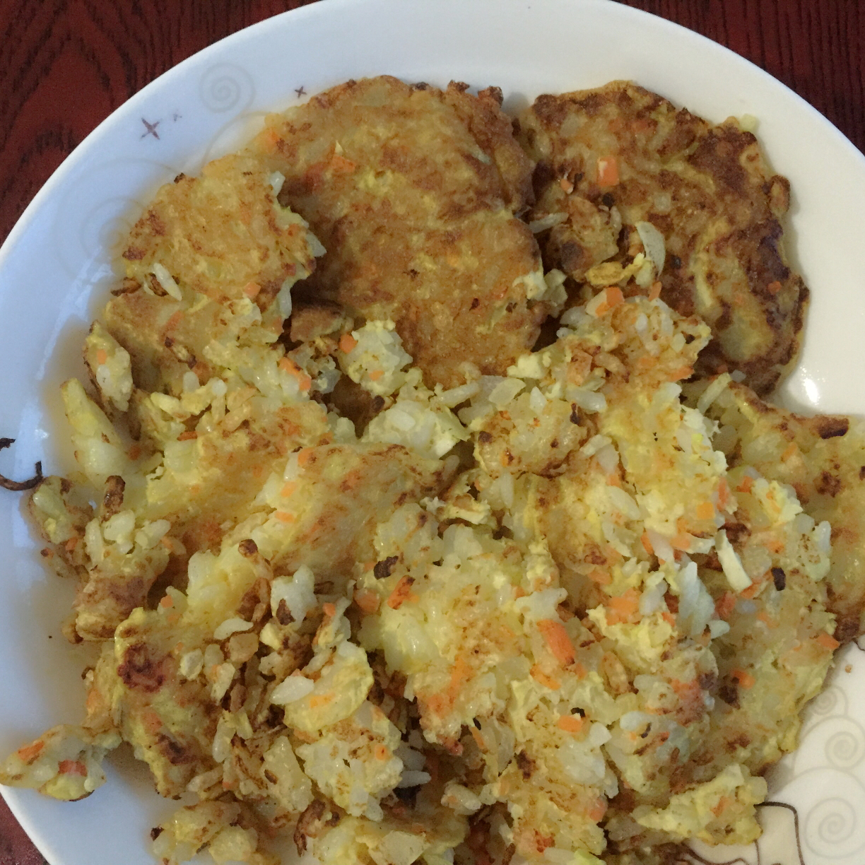 鸡蛋米饼